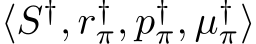 ⟨S†, r†π, p†π, µ†π⟩