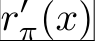  r′π(x)