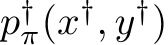 p†π(x†, y†)