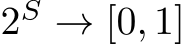  2S → [0, 1]