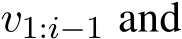  v1:i−1 and