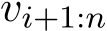 vi+1:n