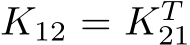  K12 = KT21