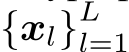  {xl}Ll=1