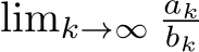  limk→∞akbk 
