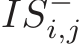  IS−i,j