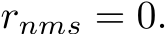  rnms = 0.