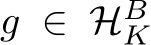  g ∈ HBK