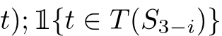 t); 1{t ∈ T(S3−i)}