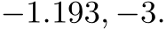 −1.193, −3.