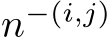  n−(i,j)