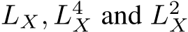  LX, L4X and L2X 