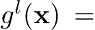  gl(x) =