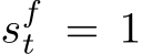  sft = 1