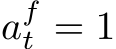  aft = 1