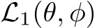  L1(θ, φ)