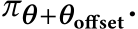  πθ+θoffset.