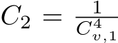  C2 = 1C4v,1