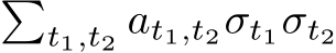 �t1,t2 at1,t2σt1σt2