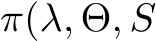 π(λ, Θ, S