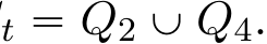 t “ Q2 Y Q4.