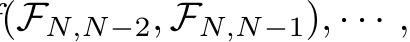 (FN,N−2, FN,N−1), · · · ,