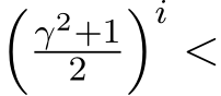 �γ2+12 �i<