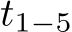  t1−5