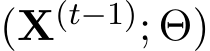 (X(t−1); Θ)