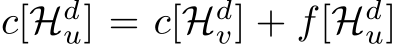  c[Hdu] = c[Hdv] + f[Hdu]