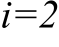 ​i=2​