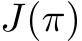  J(π)