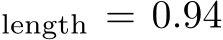 length = 0.94