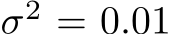  σ2 = 0.01