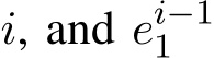  i, and ei−11