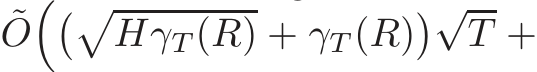 ˜O���HγT (R) + γT (R)�√T +