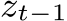  zt−1