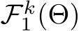  Fk1 (Θ)