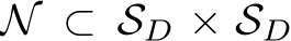  N ⊂ SD × SD