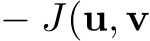  − J(u, v