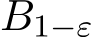  B1−ε