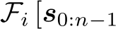 Fi [s0:n−1