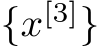  {x[3]}