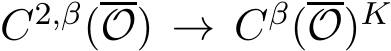 C2,β(O) → Cβ(O)K 