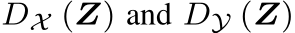  DX (Z) and DY (Z)