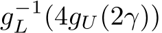  g−1L (4gU(2γ))