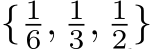  { 16, 13, 12}