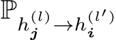  Ph(l)j →h(l′)i