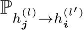  Ph(l)j →h(l′)i