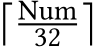 � Num32 �